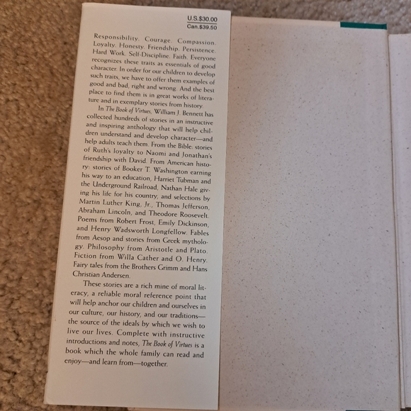 The Book of Virtues, William J. Bennett - Picture 15 of 15